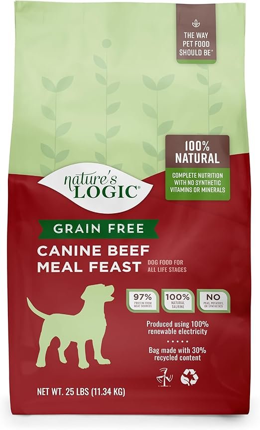 Nature's Logic Grain Free Beef Meal Feast,