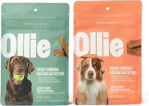 Ollie Chicken and Apple Recipe Jerky Dog Treats