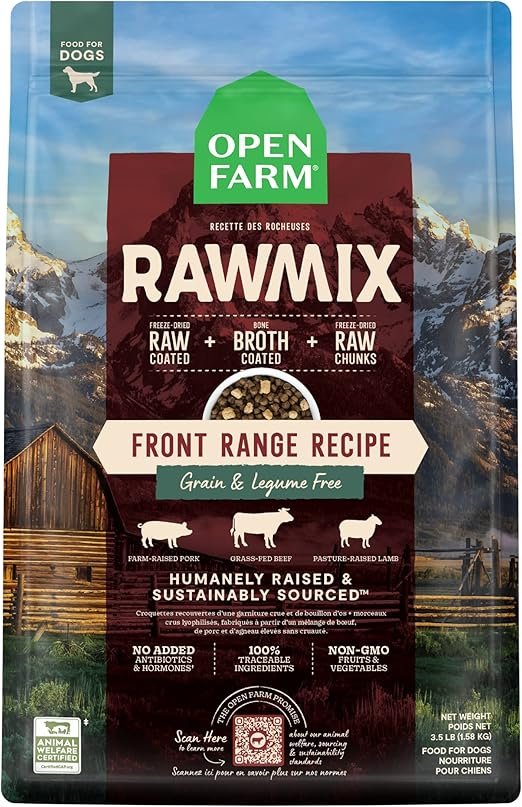 Open Farm Raw Mix Grain-Free Front Range Recipe for Dogs