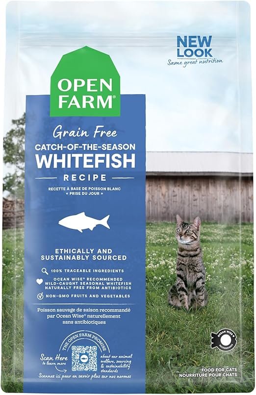 Open Farm Whitefish Grain-Free Cat Food