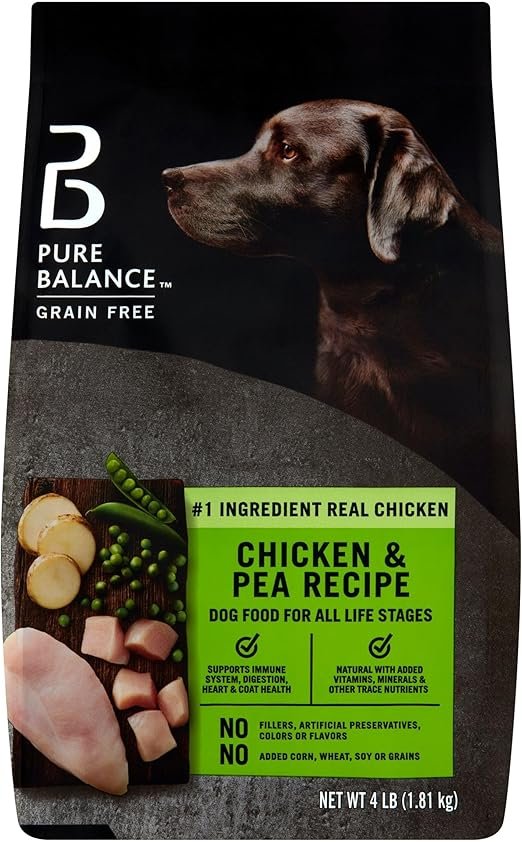 Pure Balance Chicken & Pea Recipe Dry Dog Food