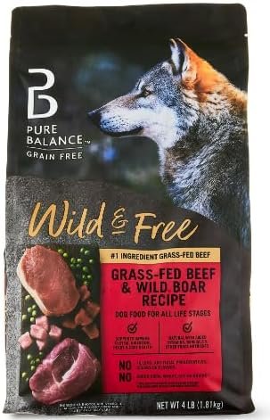 Pure Balance Grain-Free Wild & Free Grass-Fed Beef & Wild Boar Recipe