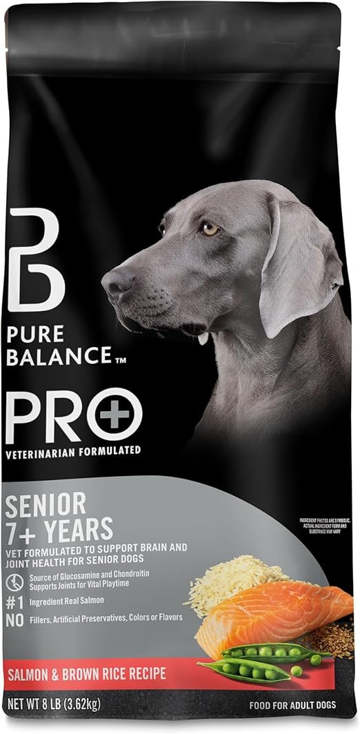 Pure Balance Pro+ Senior Salmon & Brown Rice Recipe