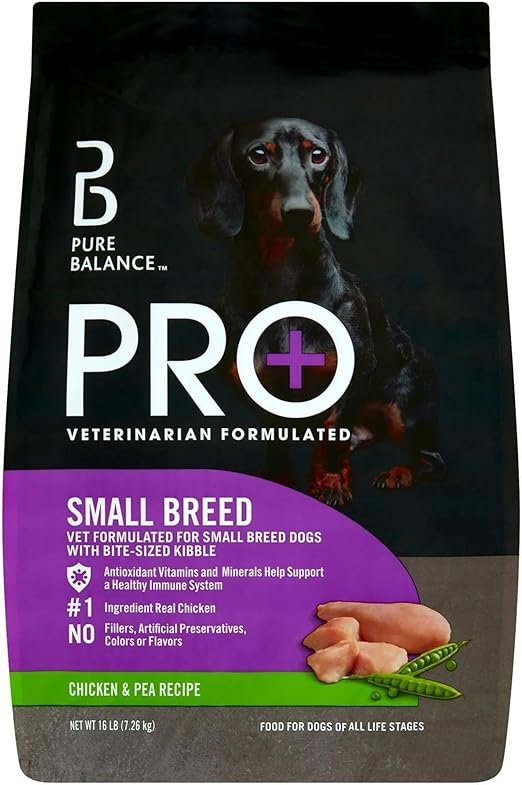 Pure Balance Pro+ Small Breed Chicken & Pea Recipe