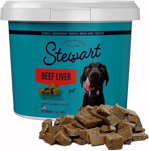 Stewart Single Ingredient Freeze Dried Raw Dog Treats best freeze dried dog food