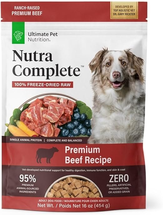 ULTIMATE PET NUTRITION Nutra Complete Freeze-Dried Raw Dog Food