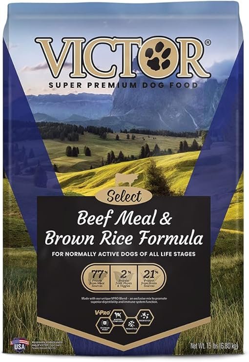 Victor Super Premium Dog Food – Select - Beef Meal-victor pro dog food